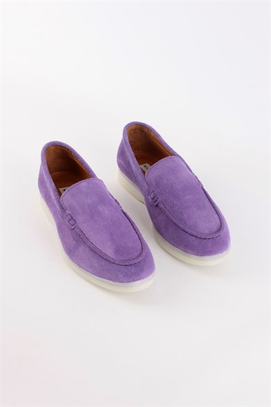 Camelia Lilac Suede Women's Casual Shoes